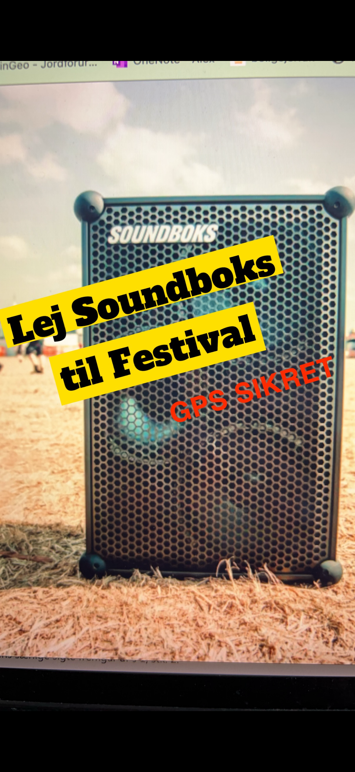 Soundboks leje til roskilde festival