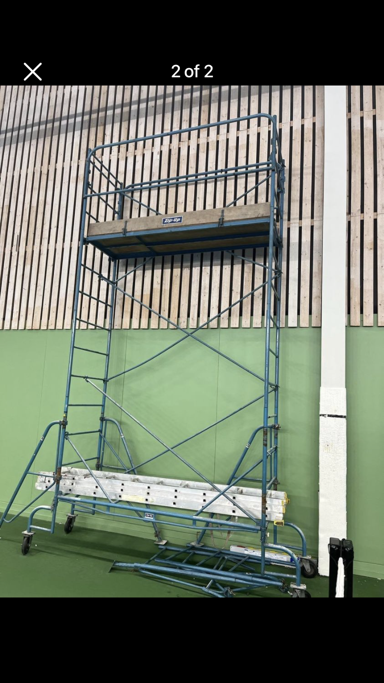 Zip up byggställning 