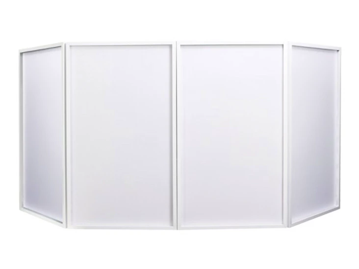 Equinox foldable dj screen / booth white