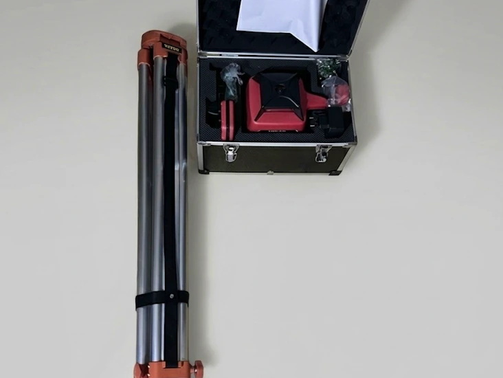 Komplett rotationslaser-kit (vevor) – perfekt för ditt byggprojekt!