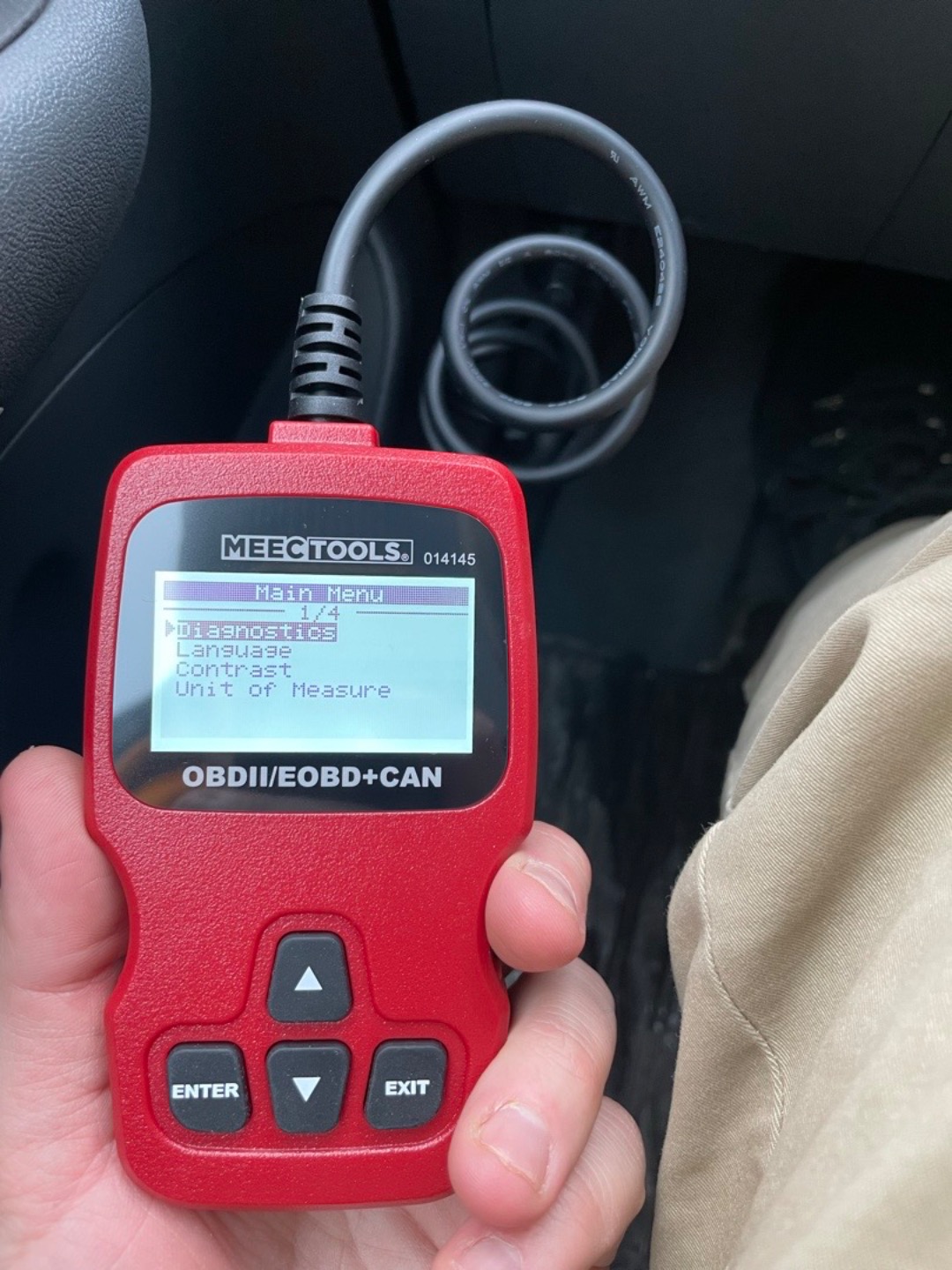 Enkel feilkodeleser (obd2)