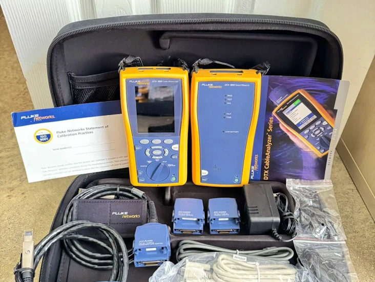 Fluke networks cable analyzer