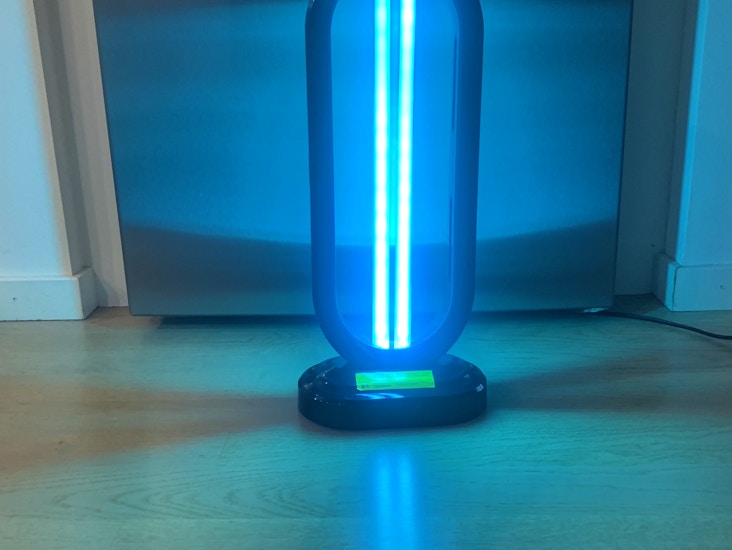 Uv lampa för sanering