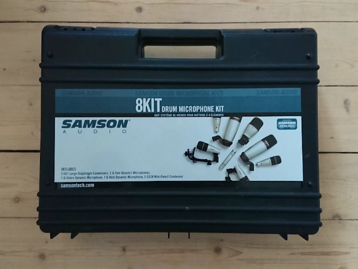Samson 8kit - mikrofoner trummor
