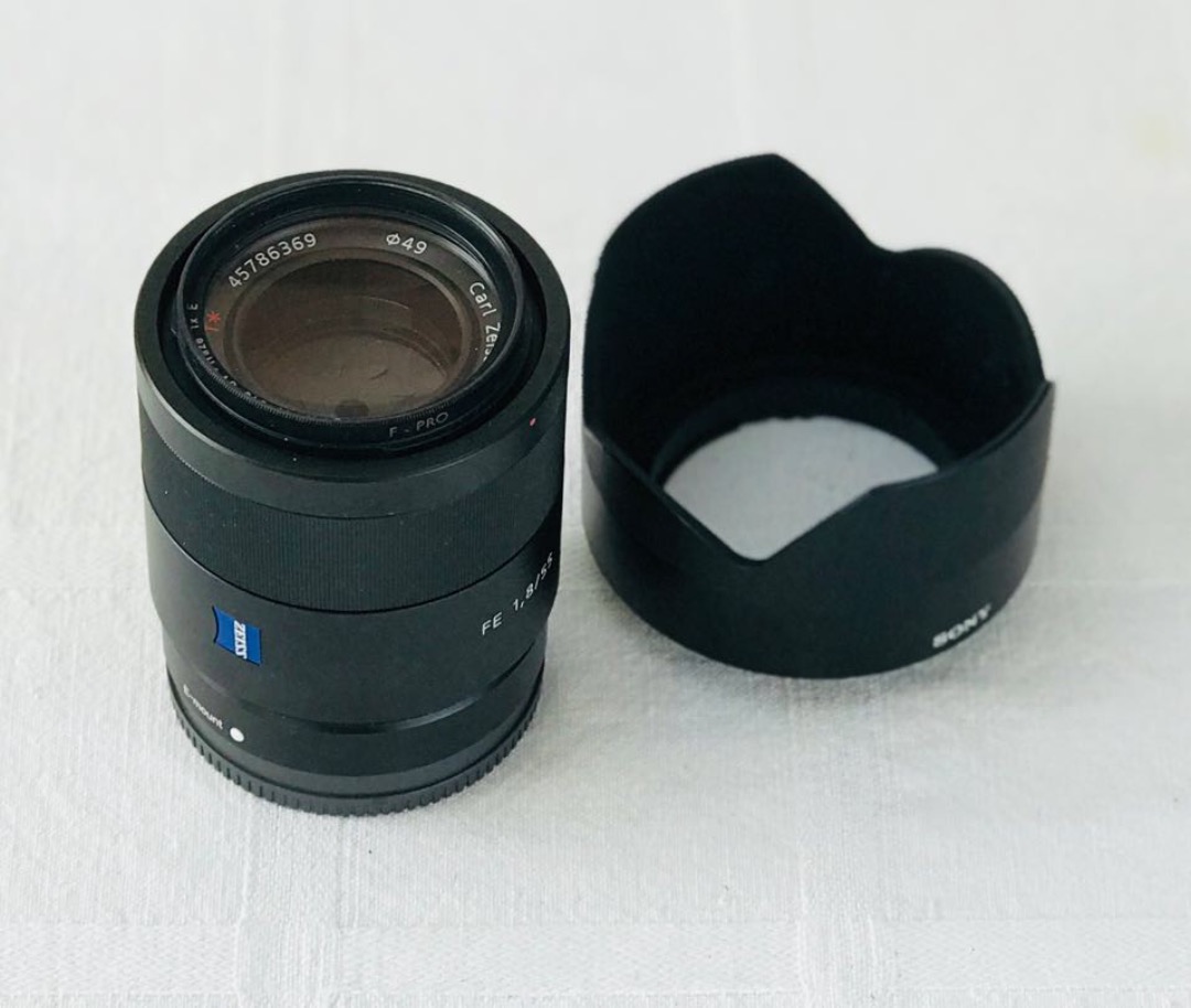 Zeiss sony e mount 55 mm 1,8 ff