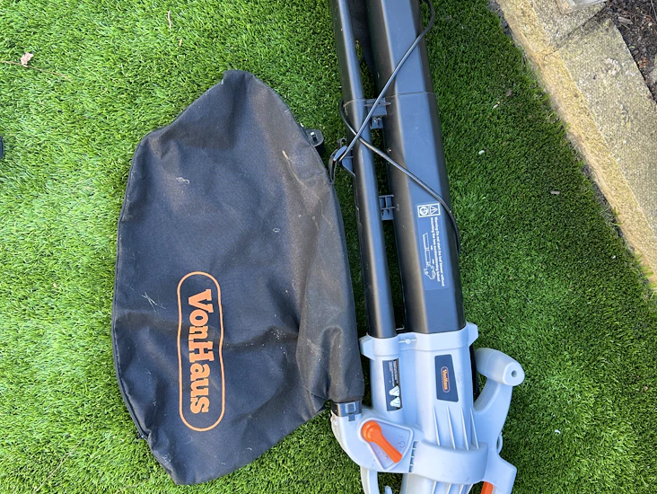 vonhaus leaf blower with vacuum and mulcher