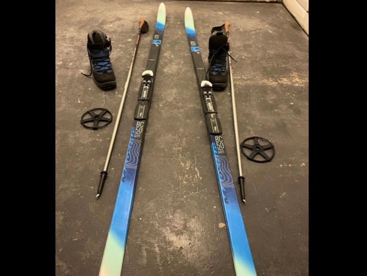 Turskidor / fjällskidor paket stl 39