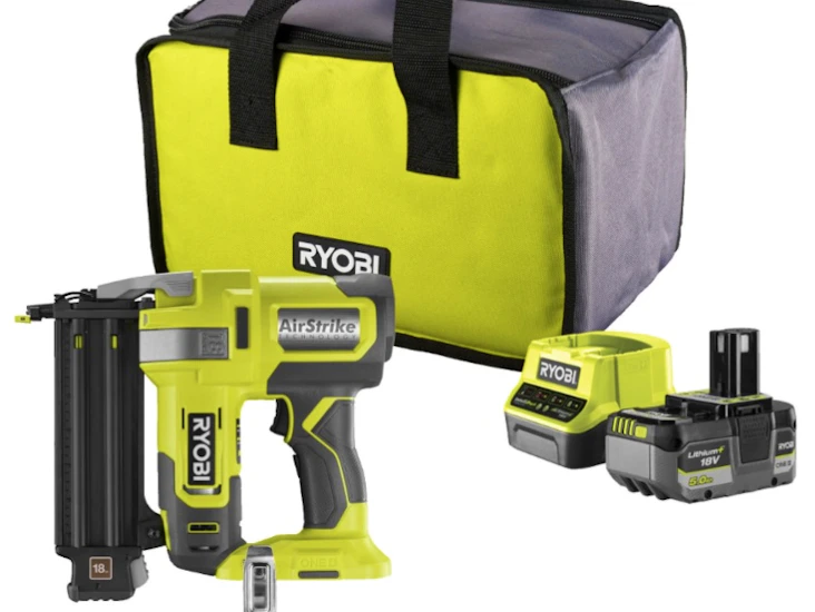 Ryobi battery powered nailgun