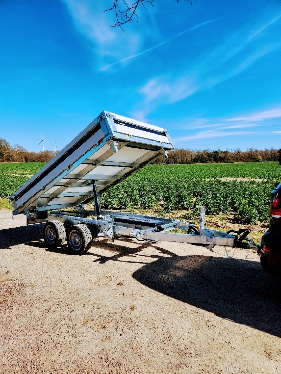 Tippsläp brendeup 3500kg