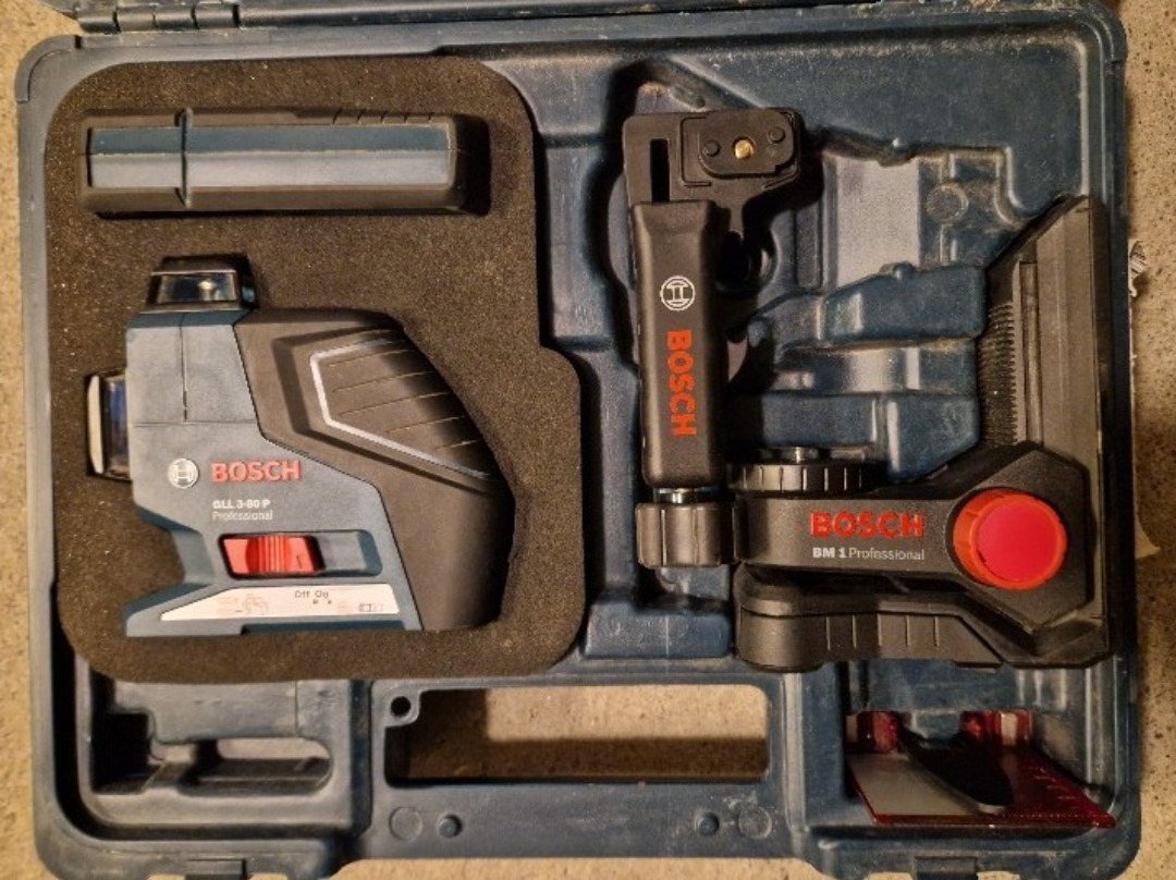 Bosch proff 360° krysslaser 3 retninger