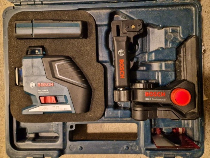 Bosch proff 360° krysslaser 3 retninger