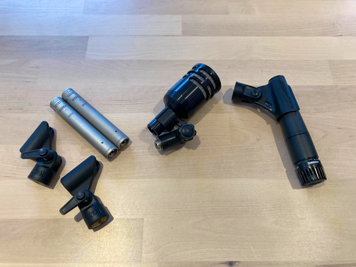 Mikrofon-kit till trummor