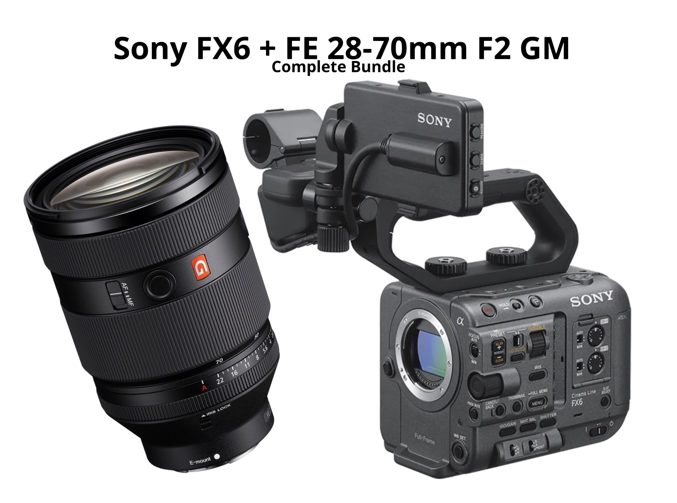 Sony fx6 + fe 28–70mm f2 