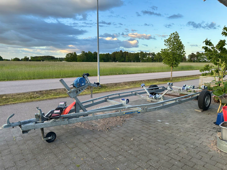 Båttrailer 30km
