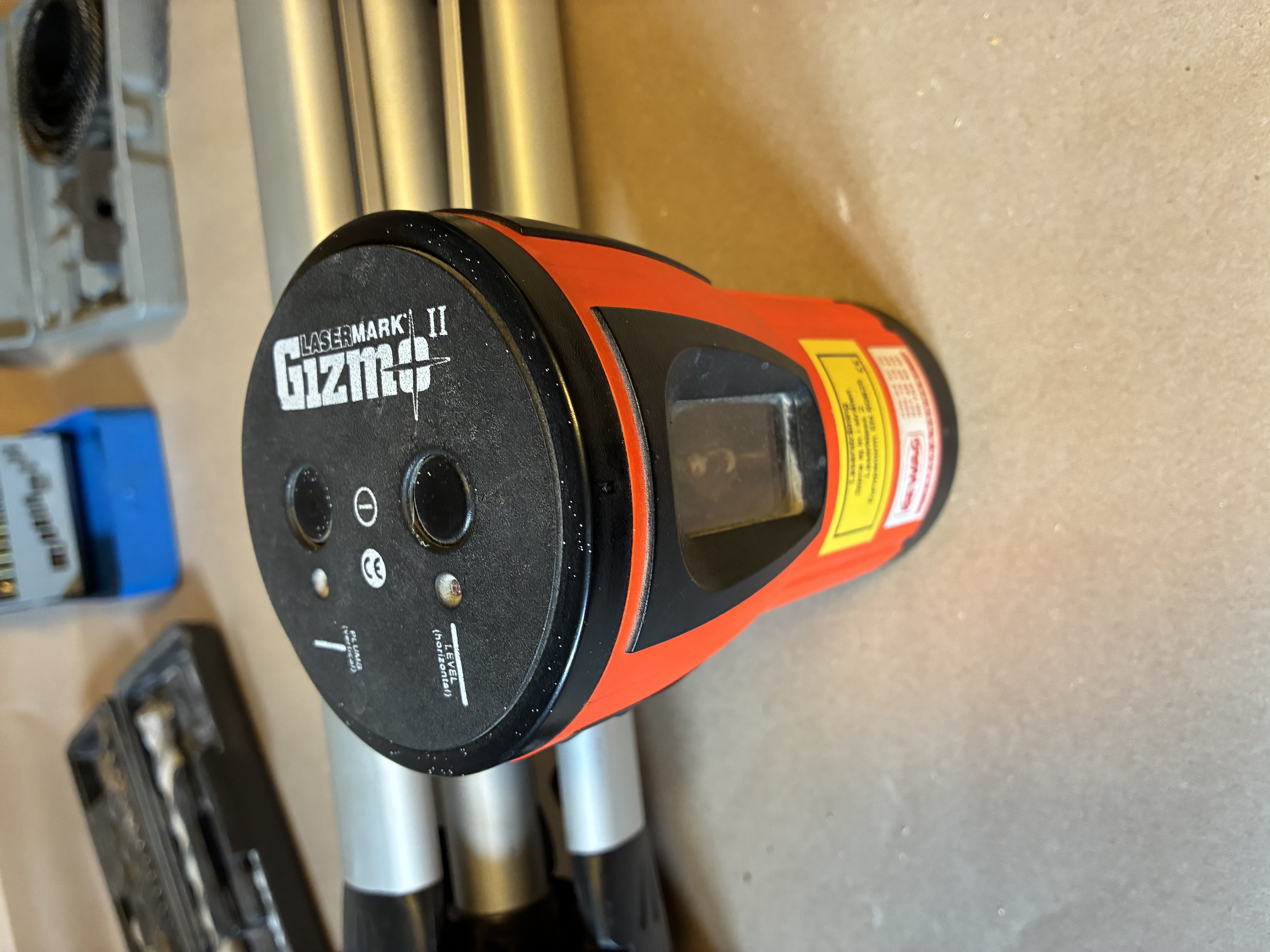 Rotationslaser / laserpass – lasermark gyro ii (360° nivålaser)