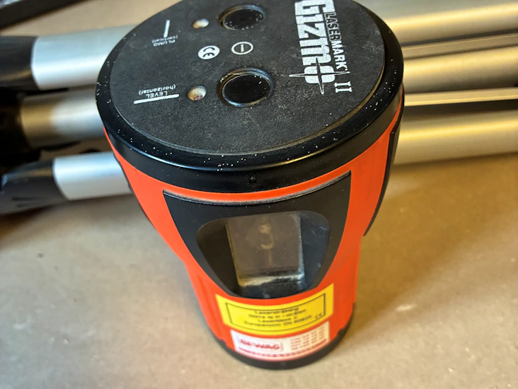 Rotationslaser / laserpass – lasermark gyro ii (360° nivålaser)