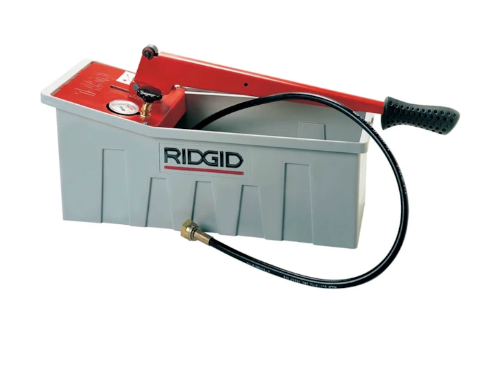 Ridgid prøvetrykkspumpe