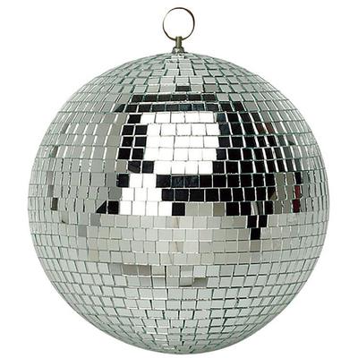 Mirror ball / disco ball 50cm (20″) silver  – 10 mm facets