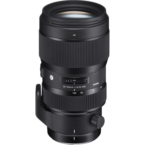 Sigma art 50-100 f1.8 ef (e mount adapter option)