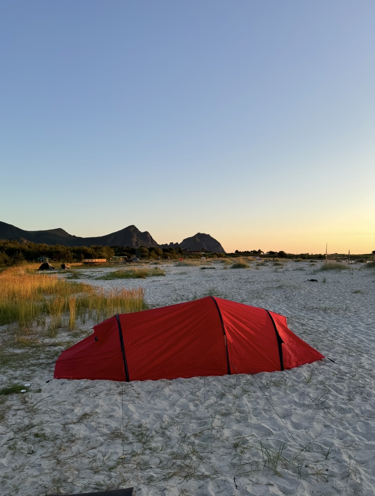 Bergans tremannstelt