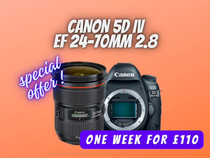 Canon 5div 4 + 24-70mm 2.8 lens, special offer