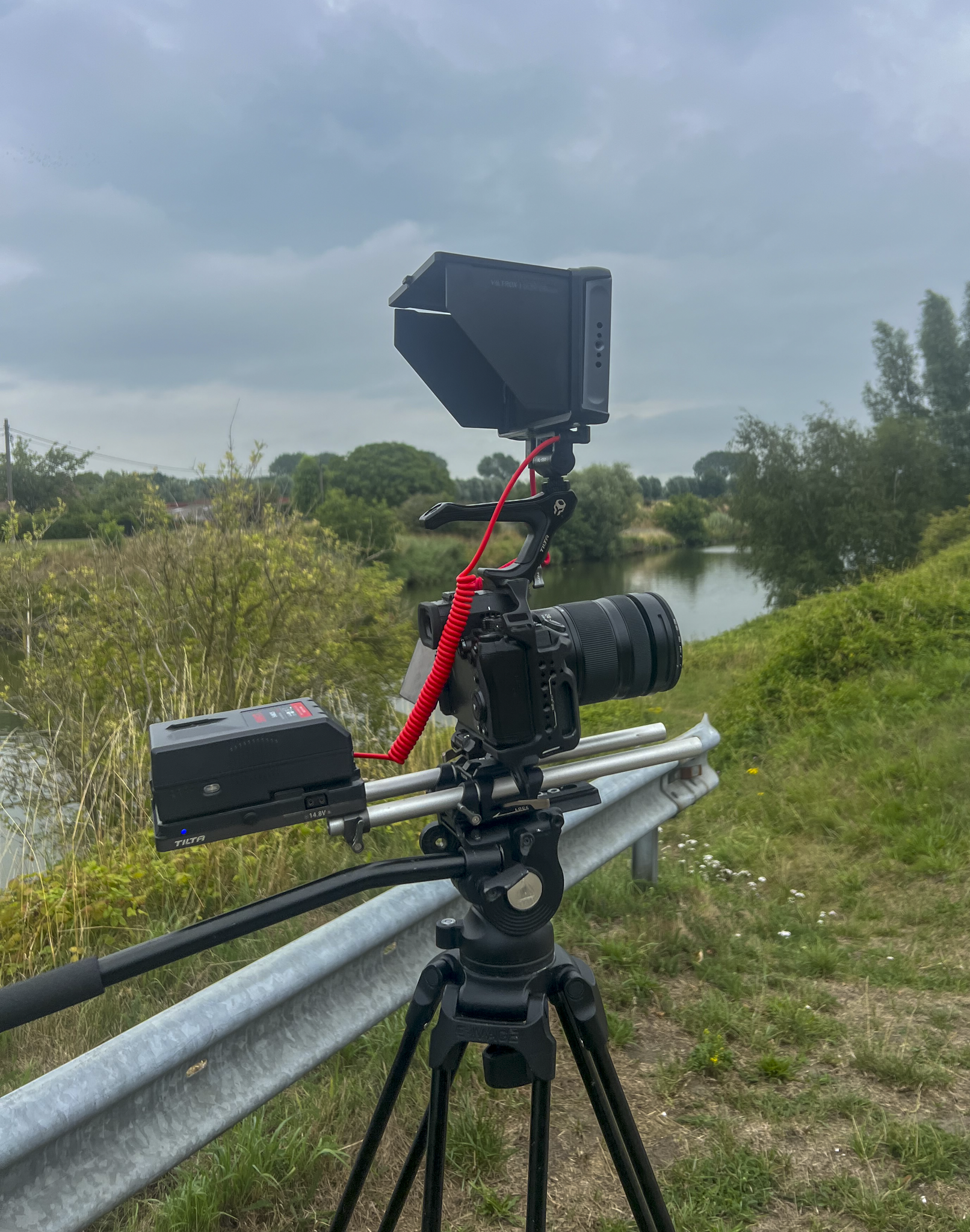 Panasonic lumix s5ii video rig (full frame, 6k footage) - two lenses, monitor,