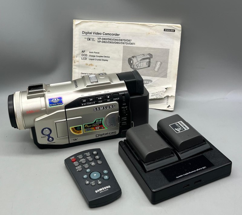 Samsung vp‑d870i minidv video camera