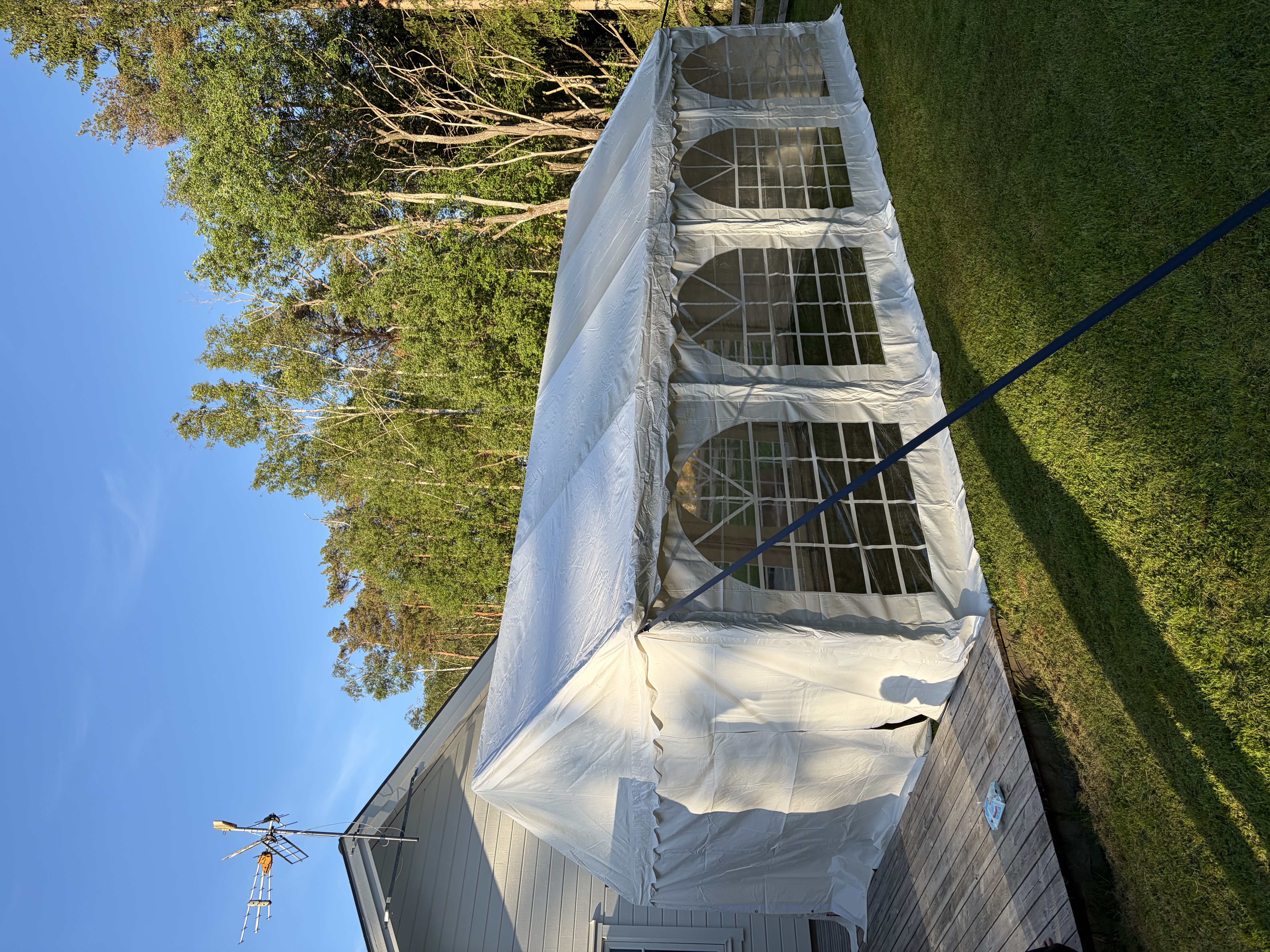 Partytält 4x8 m