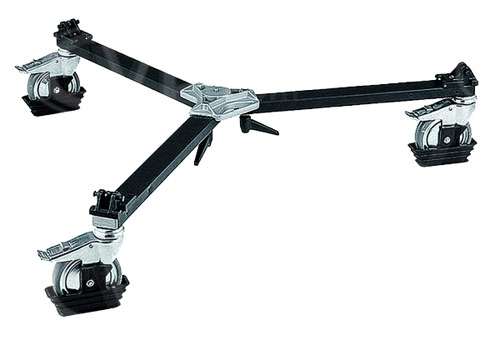 Manfrotto 114mv cine & video dolly for spiked feet tripods