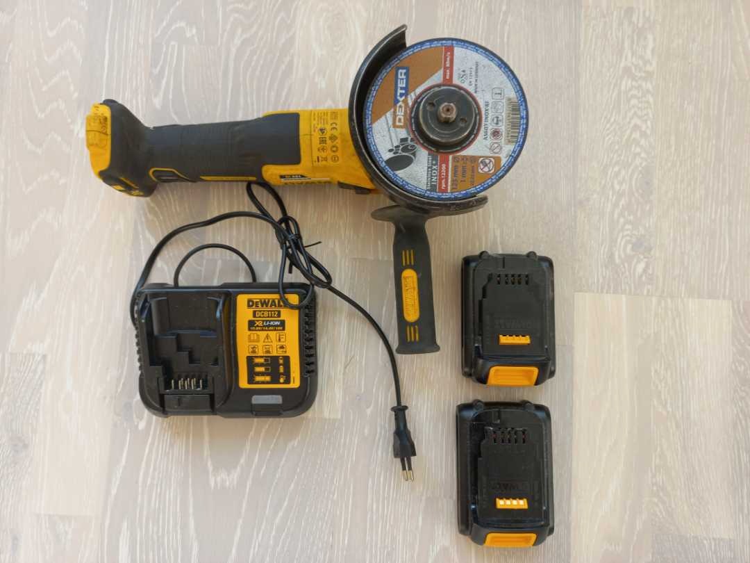 Vinkelslip batteridriven dewalt