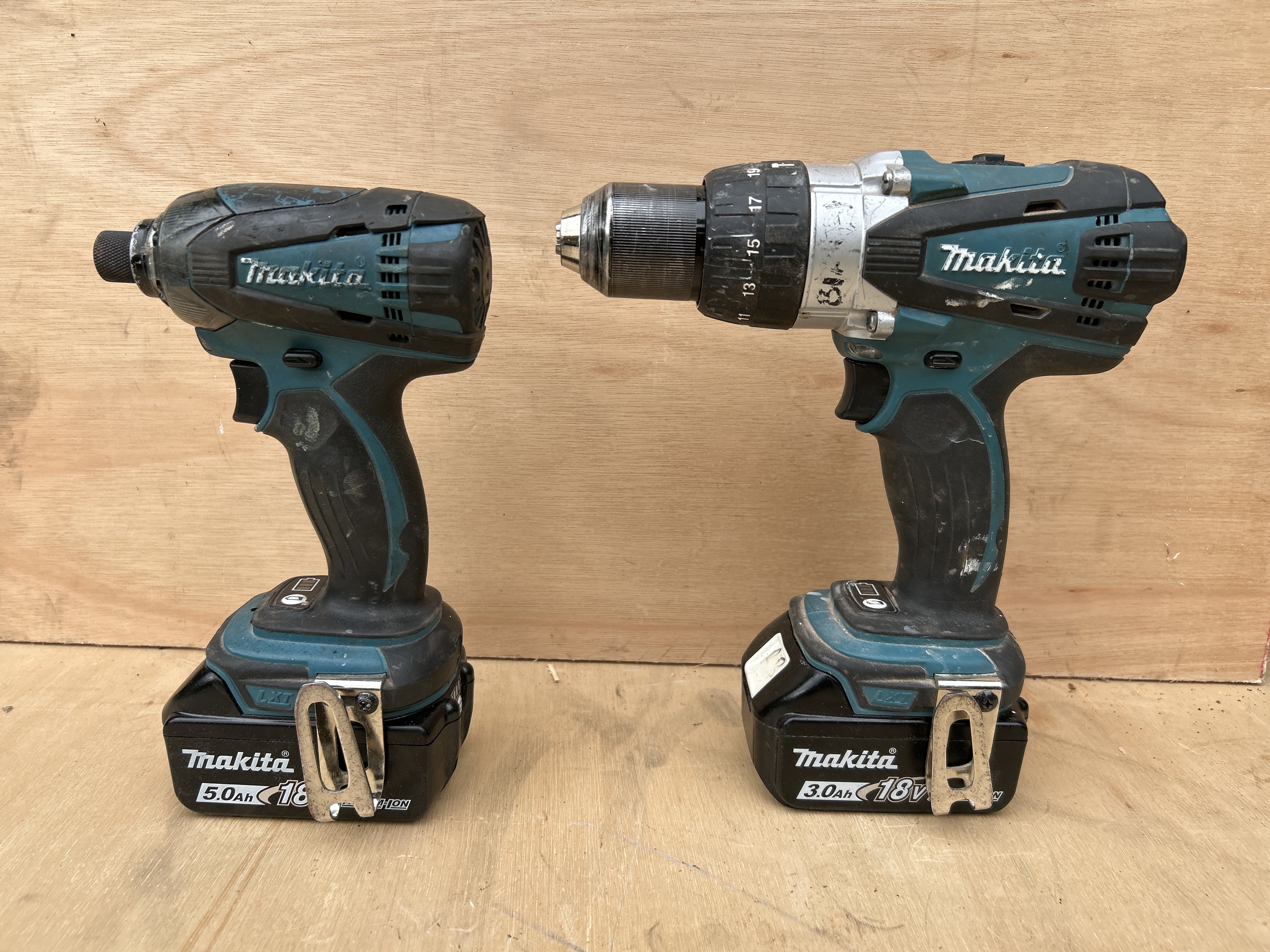 Makita 18v cordless drill & impact driver set