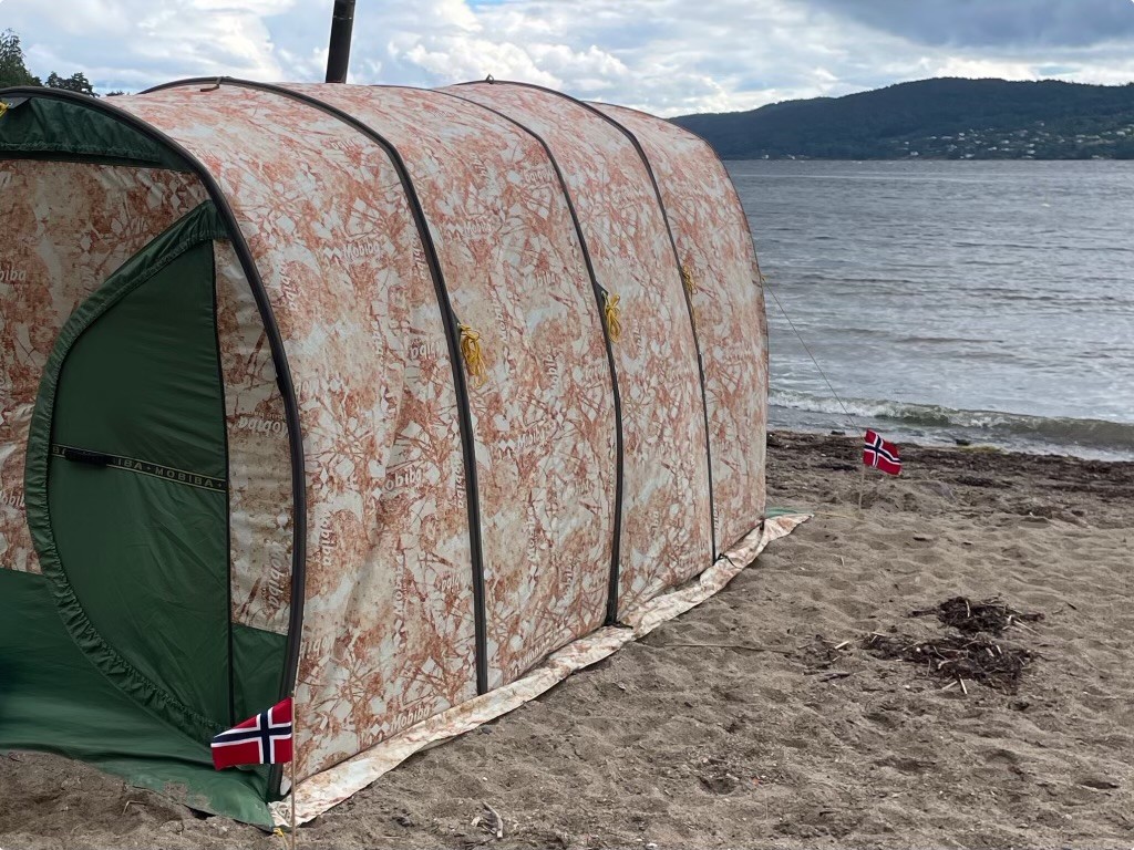 Badstutelt 8-10 pers fra mobiba