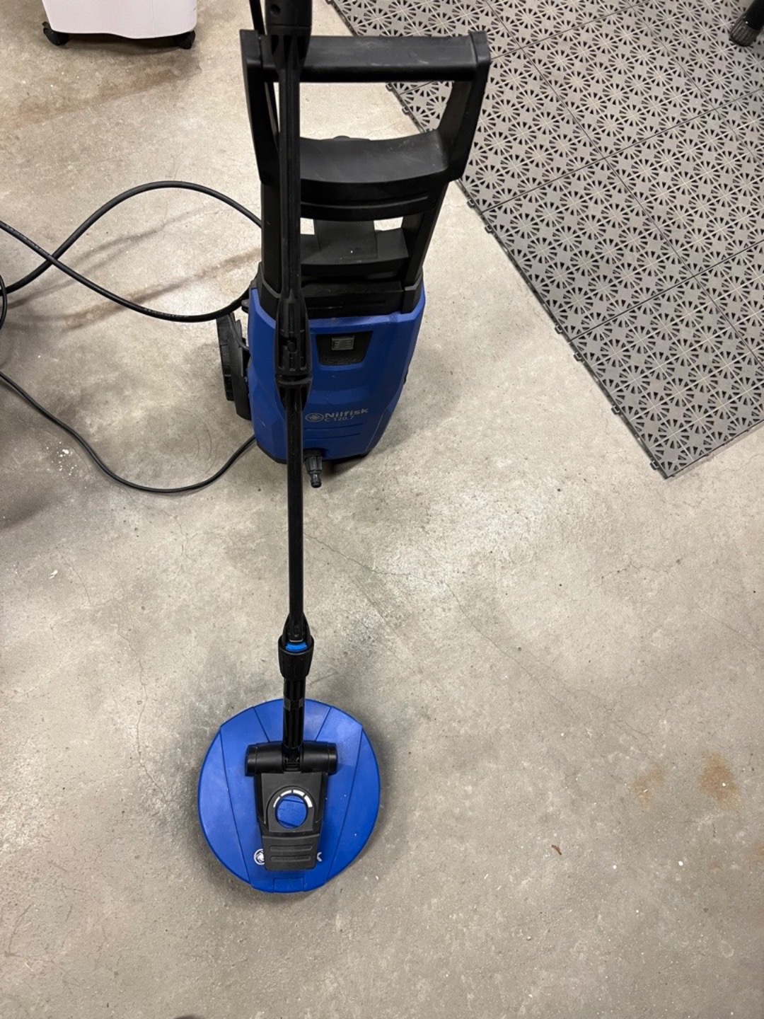 Nilfisk høytrykksspyler med terrassevasker