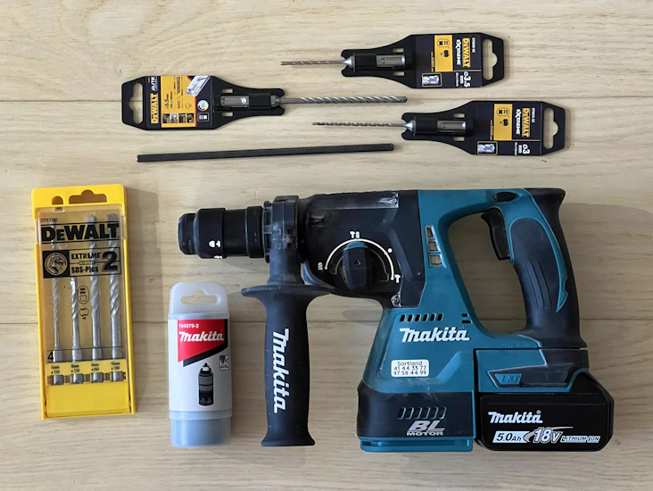 Makita borhammer 18v dhr243 m/hammerbor