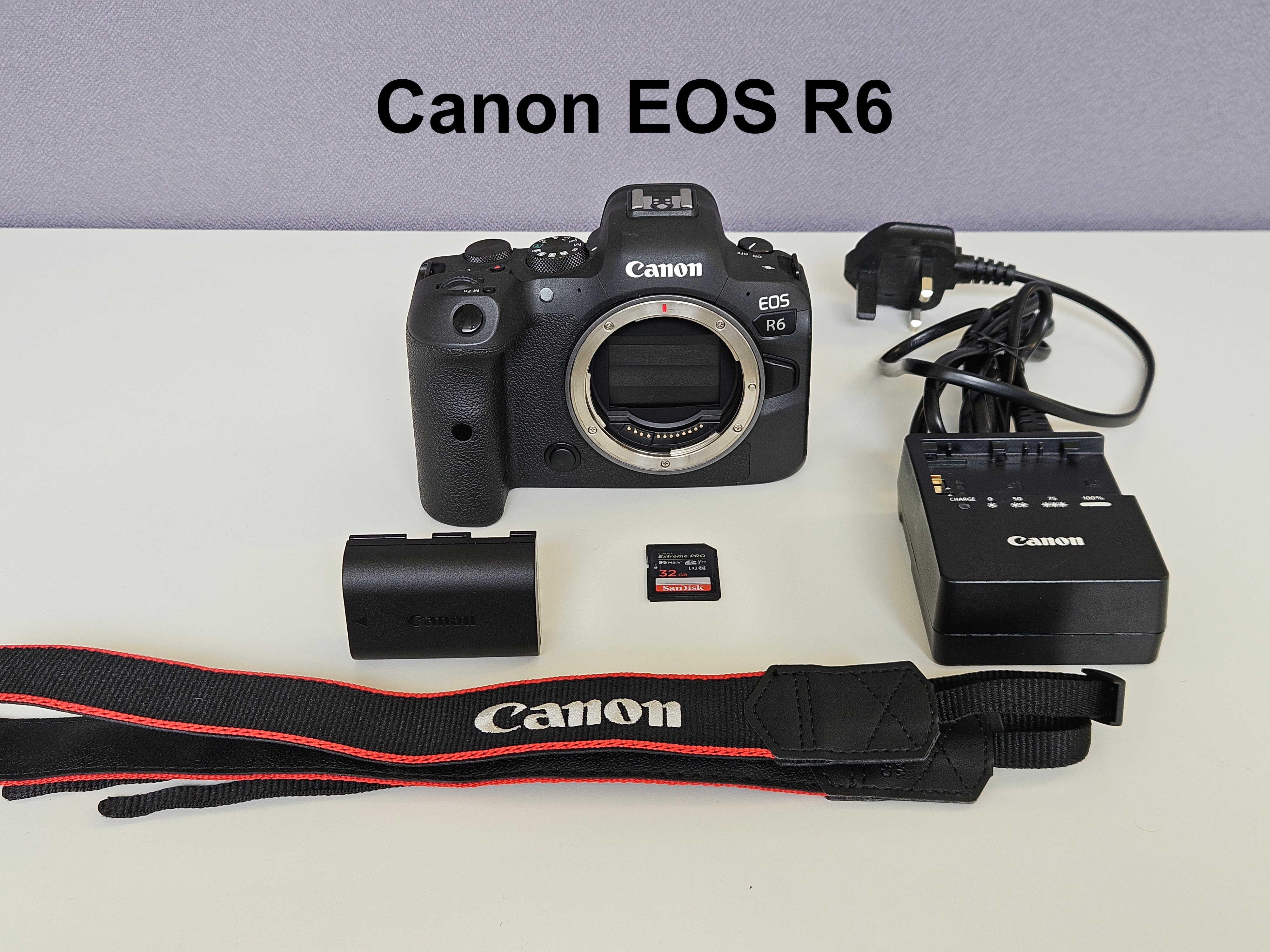 Canon eos r6 full-frame mirrorless body — pro hybrid camera