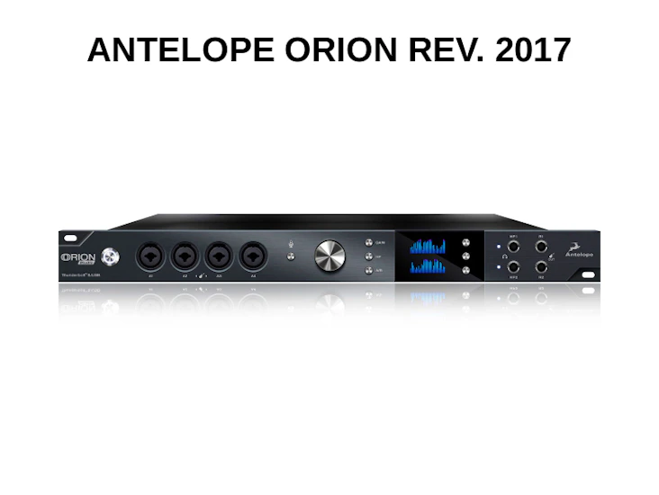 Antelope orion rev. 2017