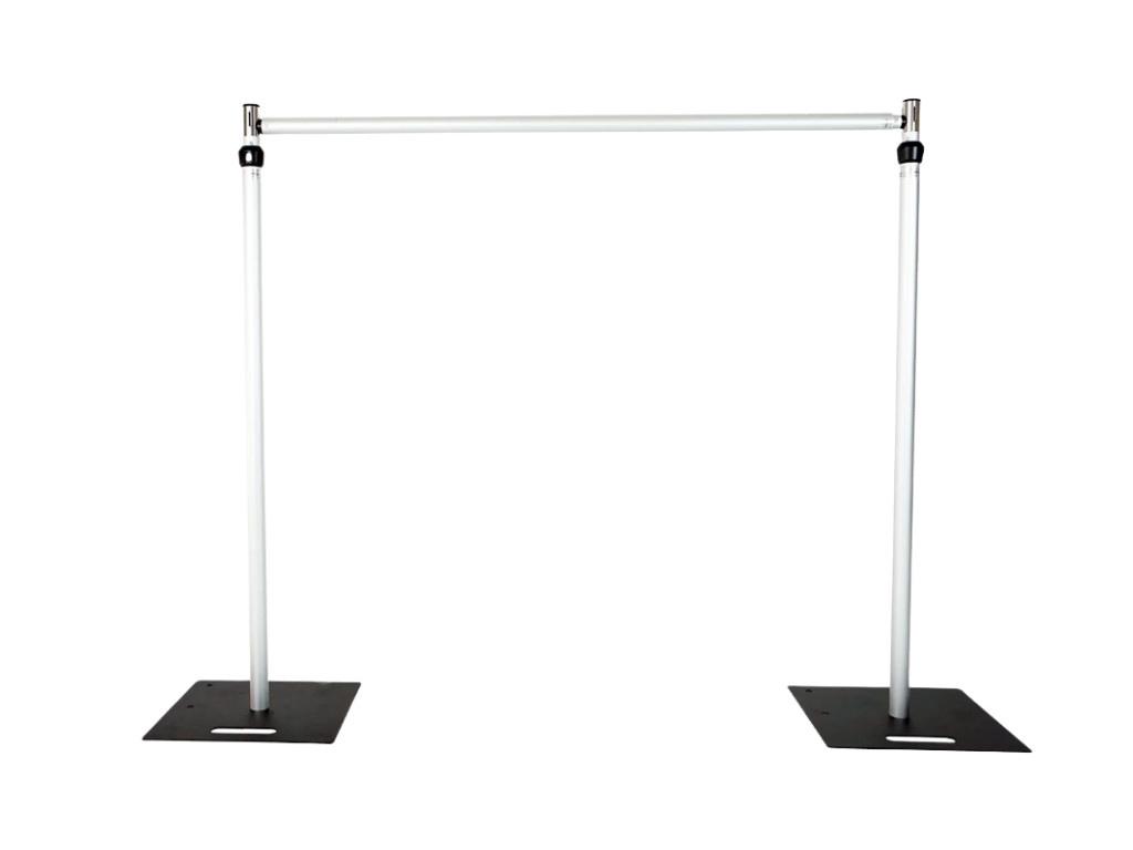 Pipe and drape stands