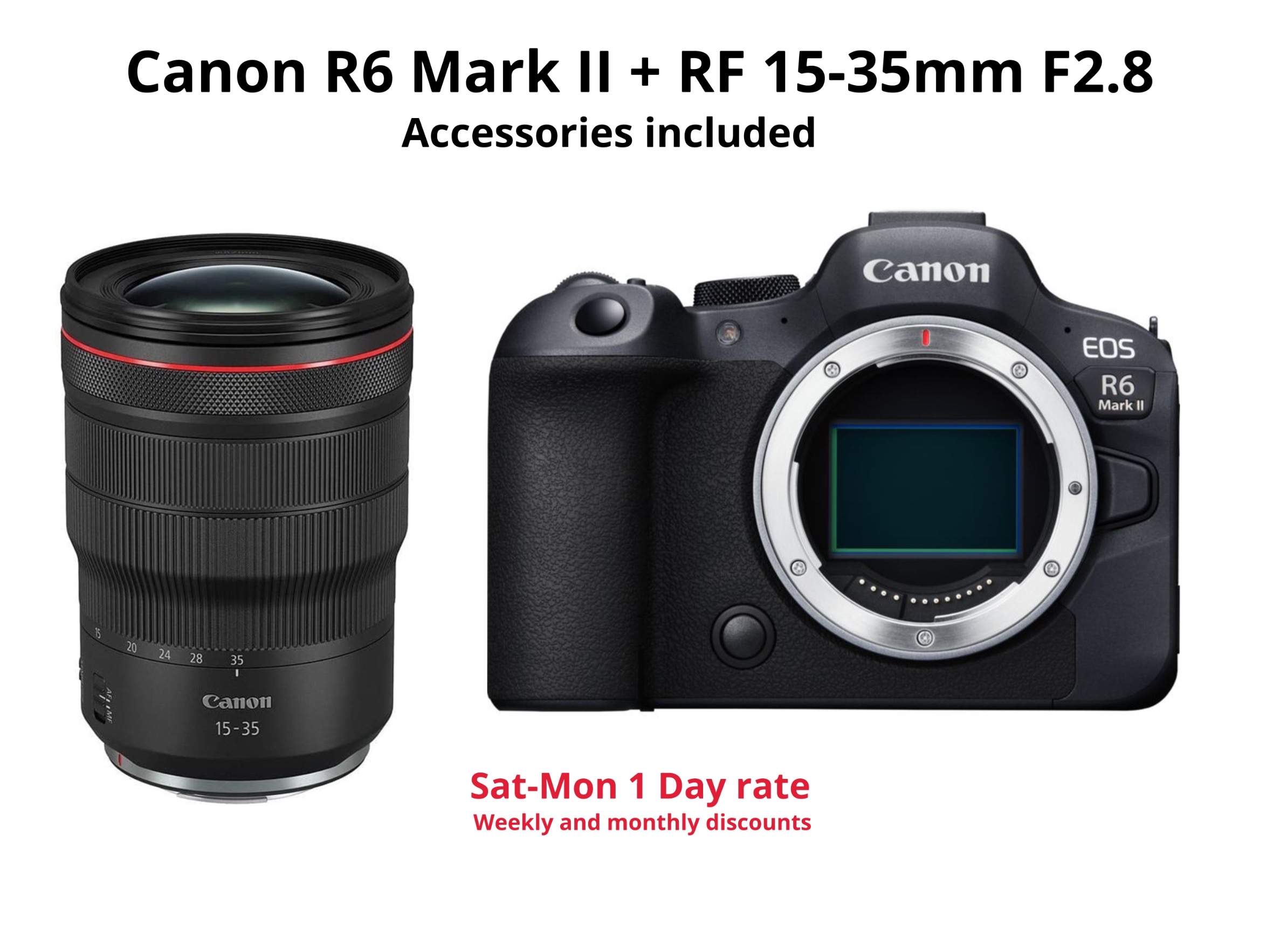 Canon r6 mark ii + rf 15-35mm f2.8 