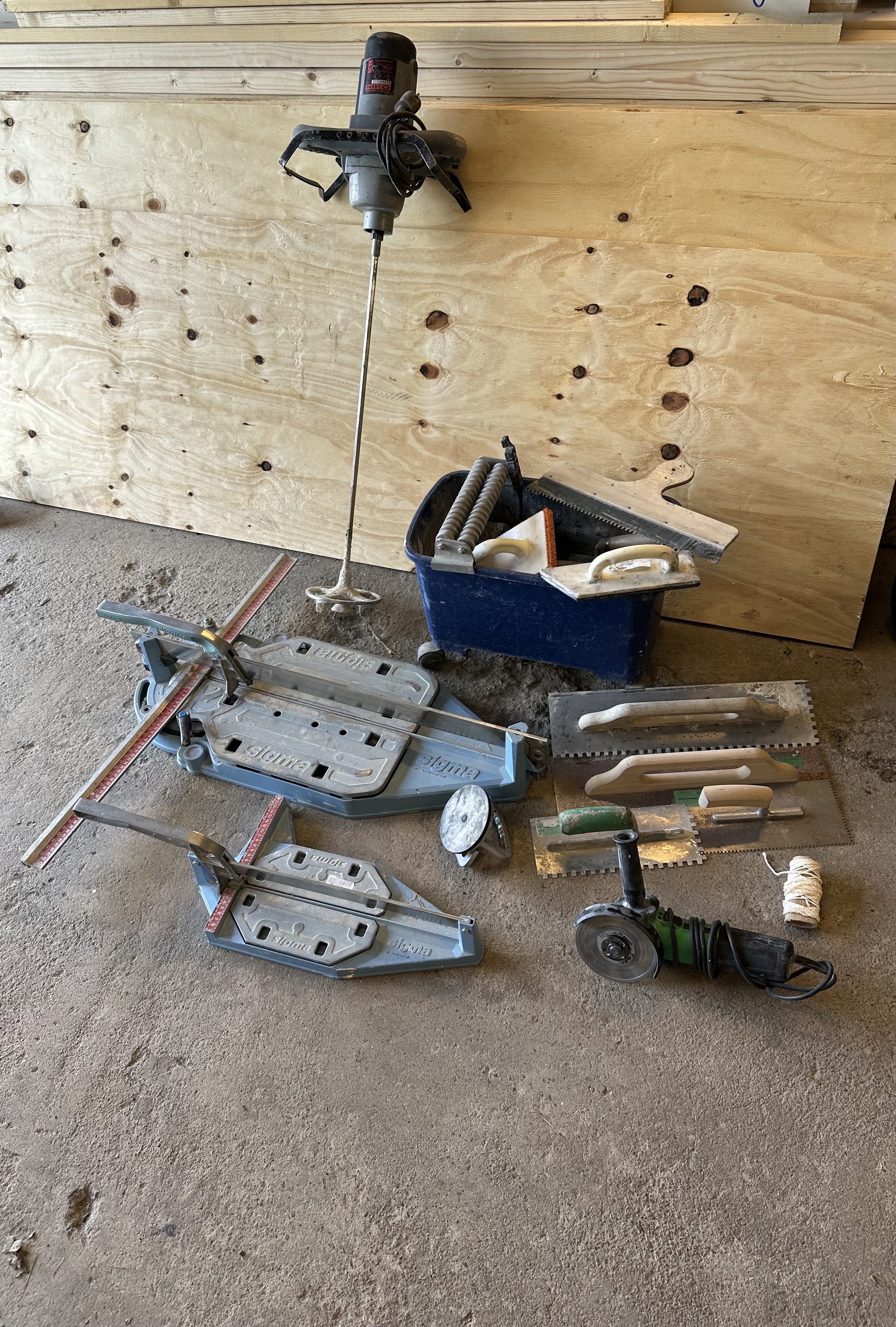 Komplett kit för kakel/klinkers