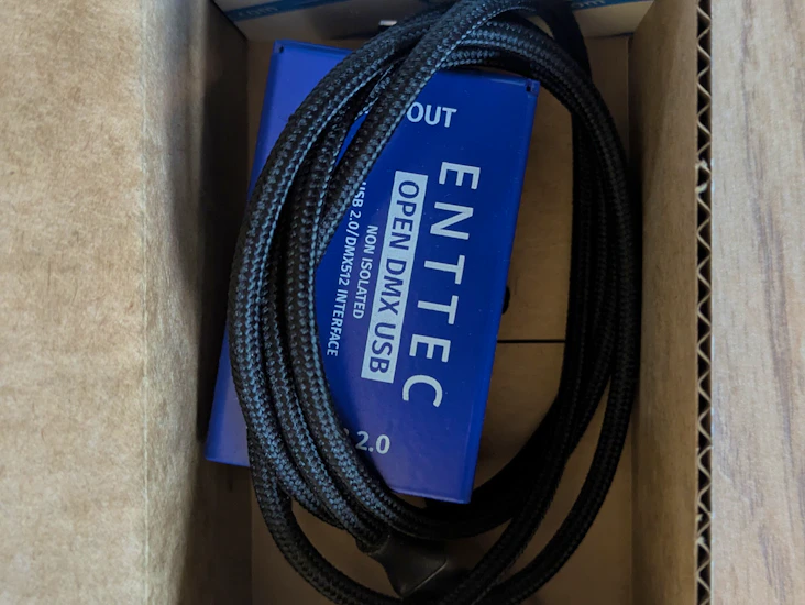 Enntec open dmx to usb