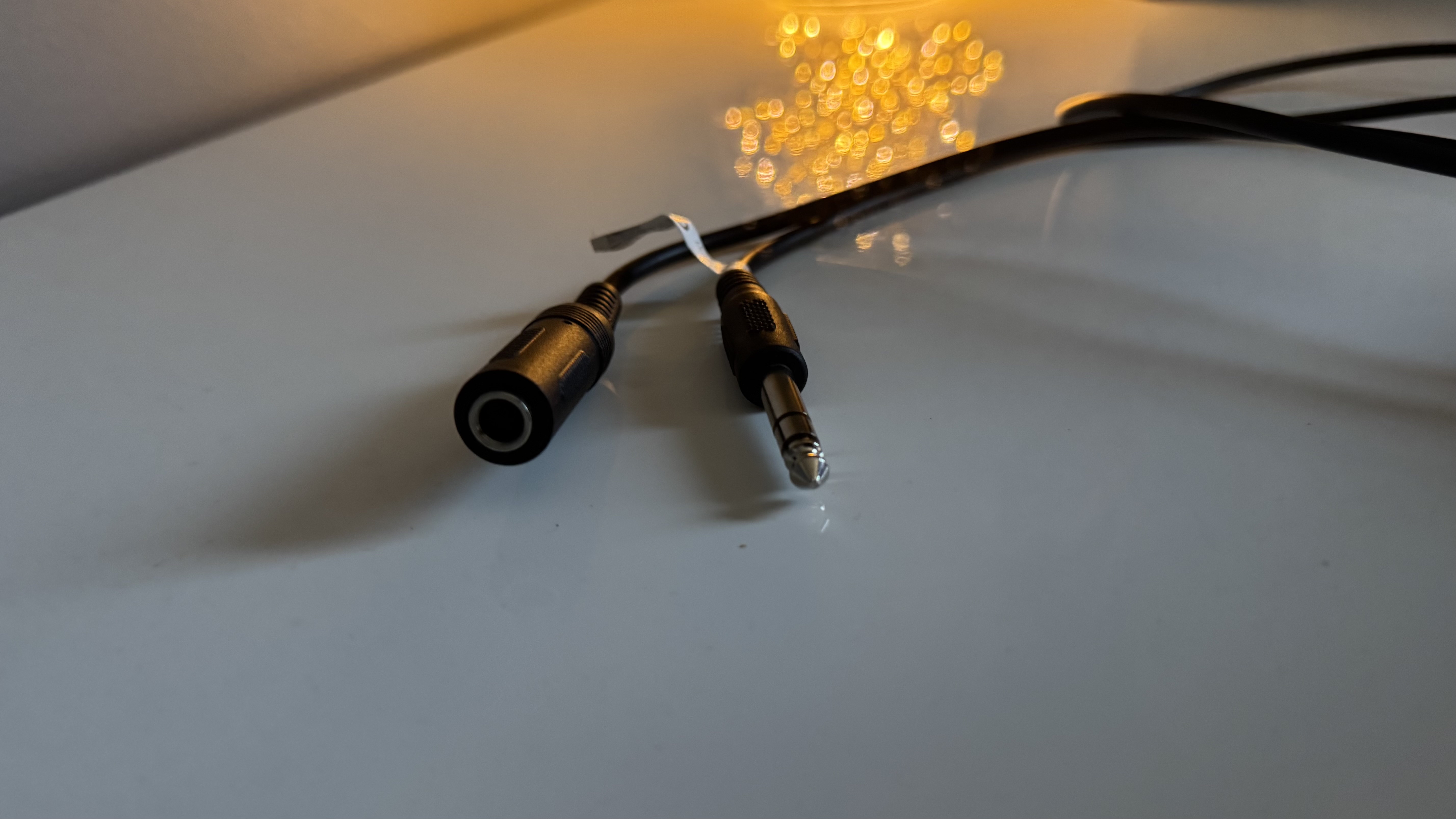 5m förlängningskabel till 6,3mm