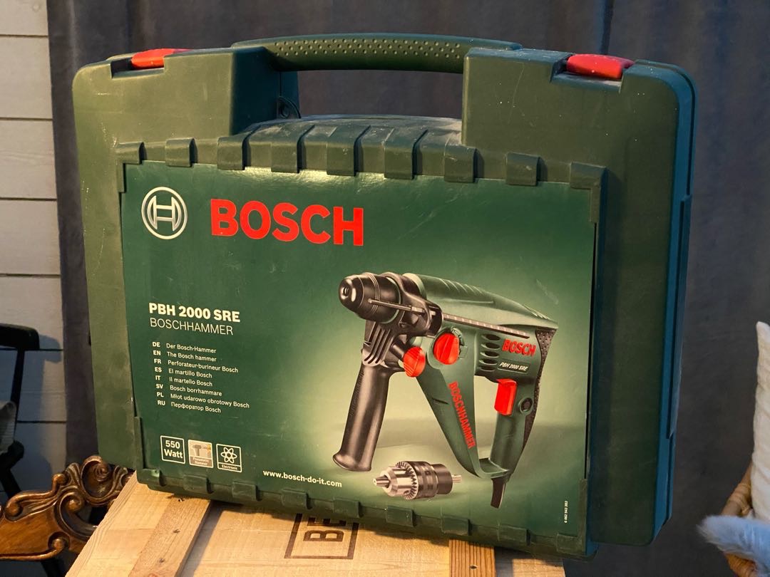 Borrhammare, rejäl. 