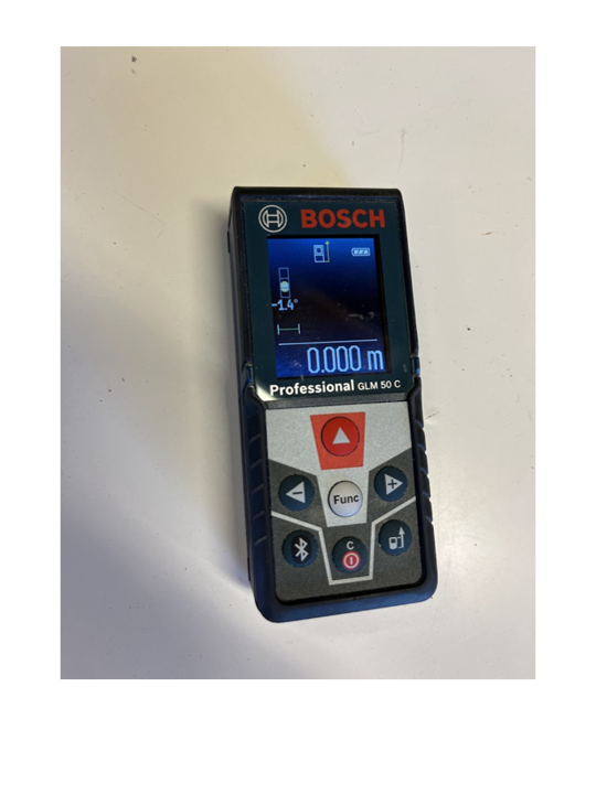 Laseravståndsmätare - bosch glm 50c