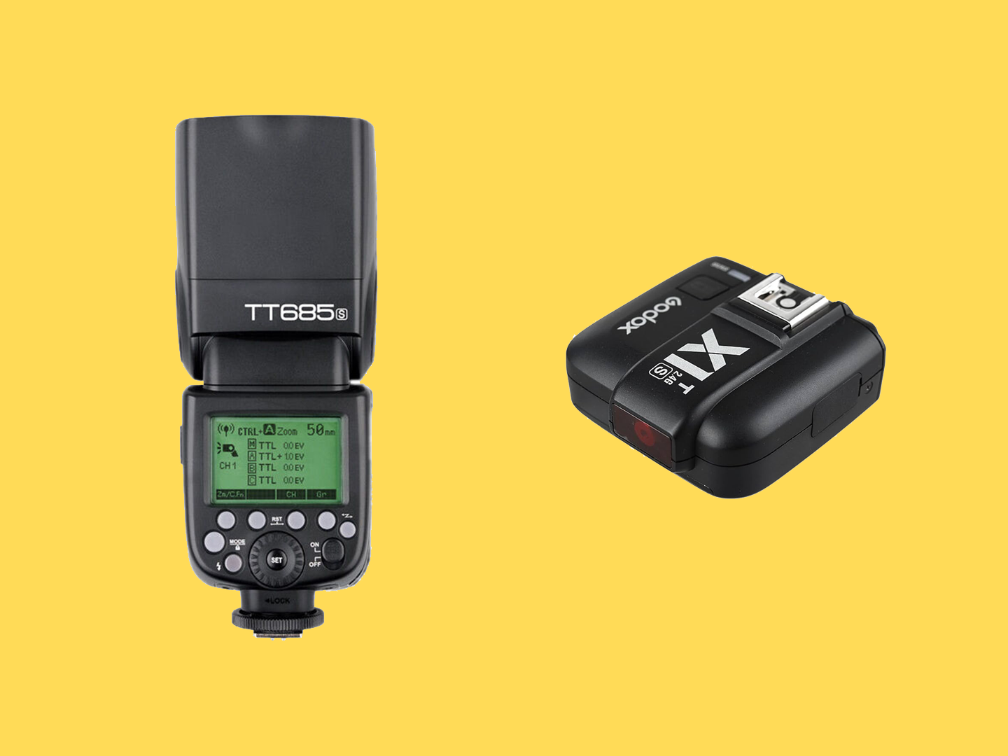 Godox t865s + t1xs