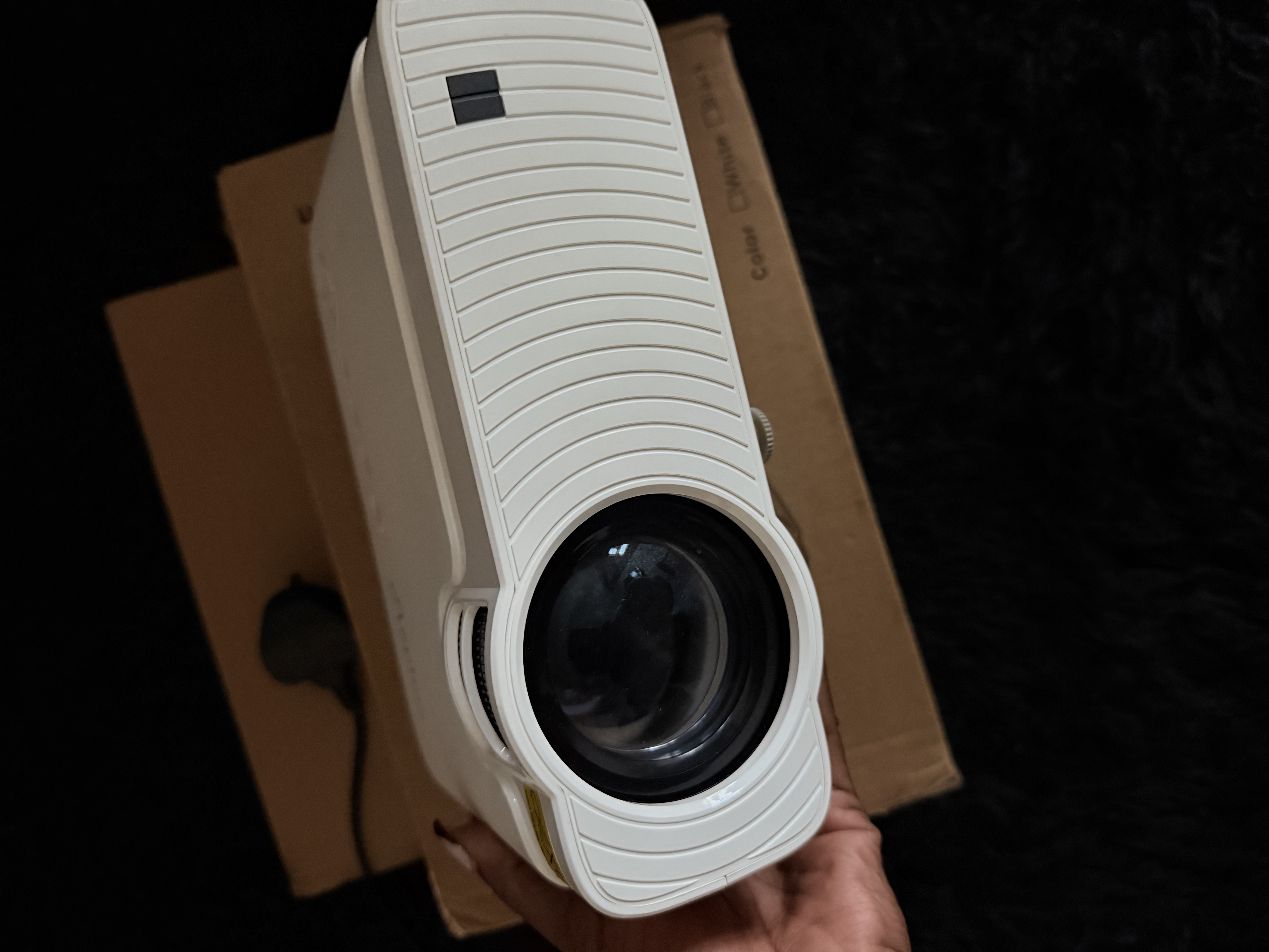 Projector with hdmi cable