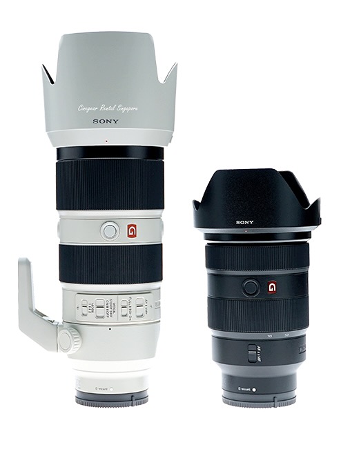 Nikon zr with sony gm 24-70 and sony gm 70-200