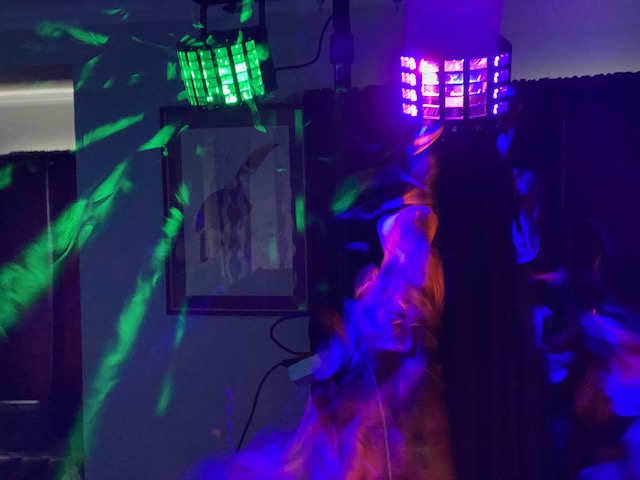 Ljudpaket, 1000w diskoljus  och rökmaskin