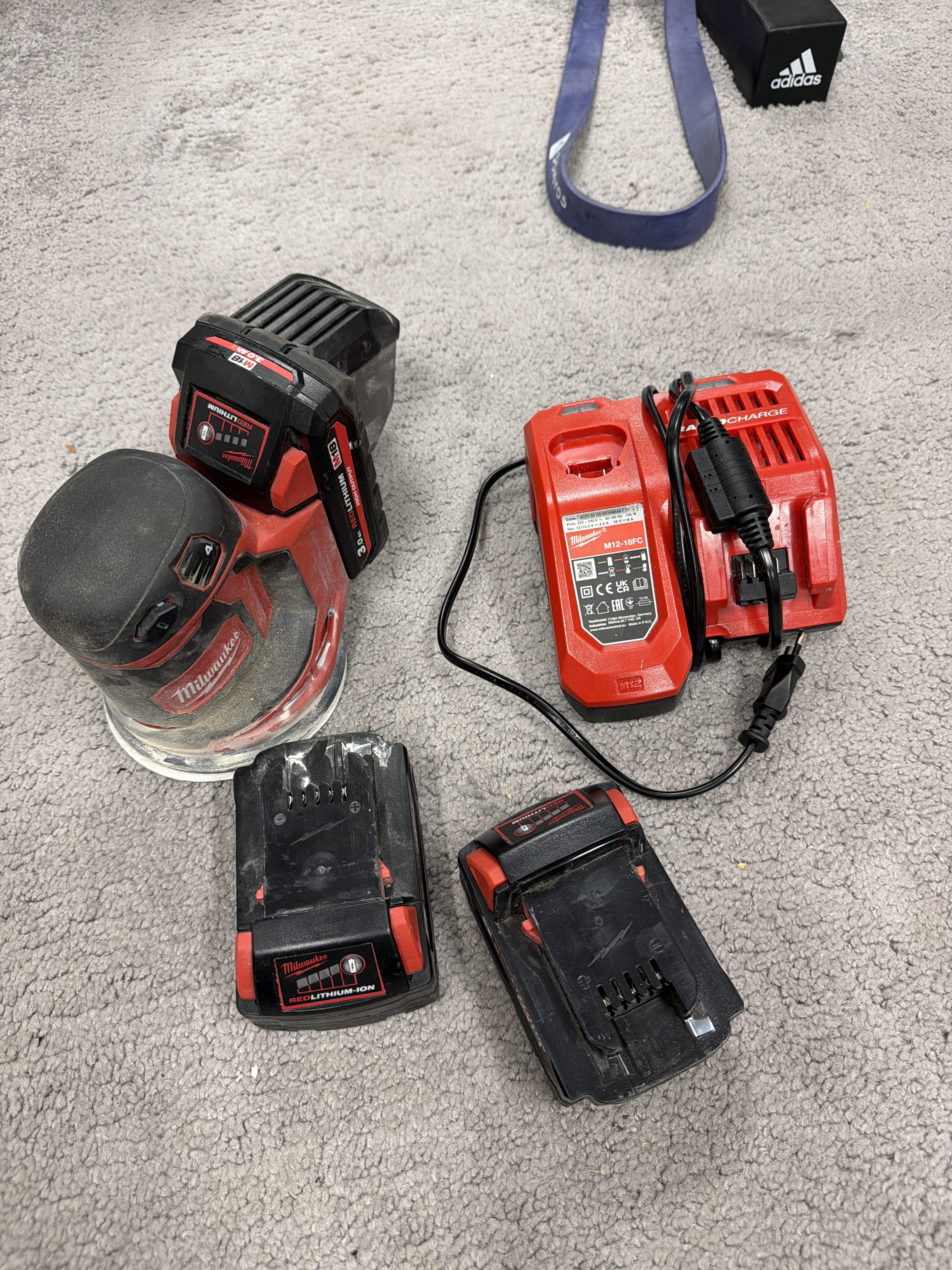 Batteridriven slipmaskin