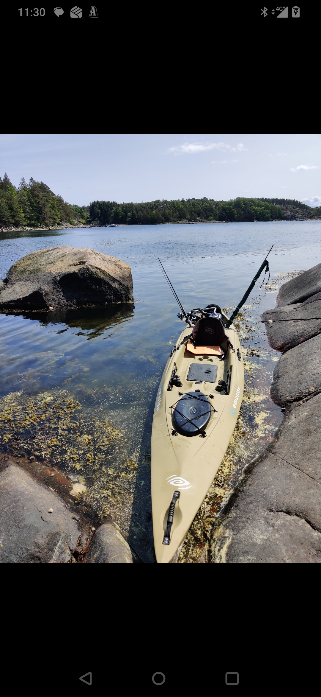 Stabil fiskekajak