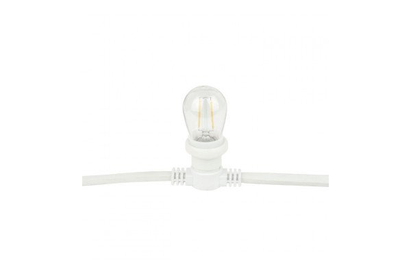 Stagegear white festoon 20m